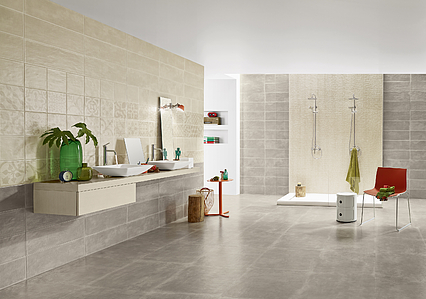 Ground Ceramic Tiles produced by Love Ceramic Tiles, Concrete effect