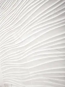 Background tile, Effect stone,other marbles, Color white, Ceramics, 35x100 cm, Finish glossy