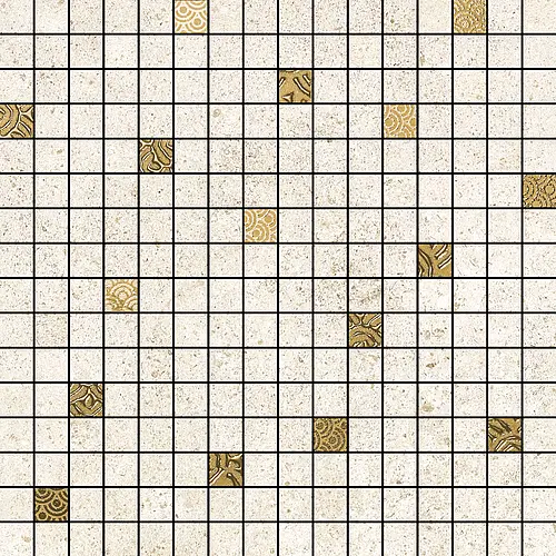 Love Ceramic Tiles, Nest, B663.0085.001A_MosaicShelterWhite
