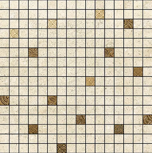 Love Ceramic Tiles, Nest, B663.0085.002A_MosaicShelterBeige