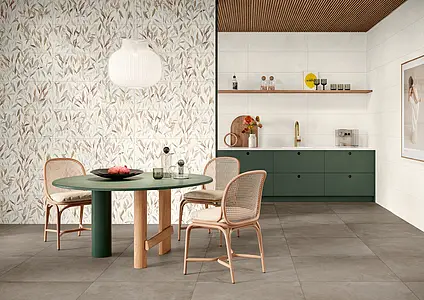 Background tile, Color beige, Ceramics, 35x100 cm, Finish matte