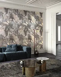 Background tile, Color brown, Style designer,left_menu_venecianskij, Glazed porcelain stoneware, 60x120 cm, Finish matte