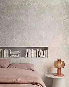 Background tile, Color white, Style designer,left_menu_venecianskij, Glazed porcelain stoneware, 60x120 cm, Finish matte