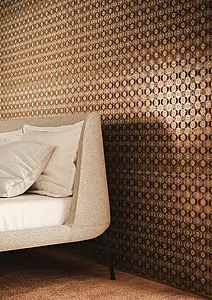 Background tile, Effect metal, Color brown, Style designer,left_menu_venecianskij, Glazed porcelain stoneware, 60x120 cm, Finish matte