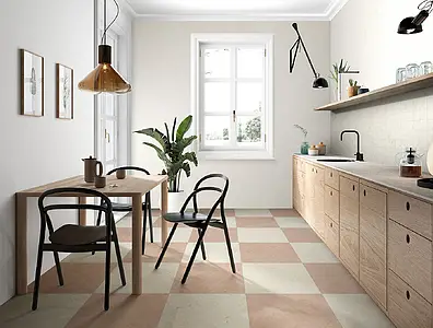 Background tile, Effect other marbles, Color beige,white, Unglazed porcelain stoneware, 60x60 cm, Finish matte