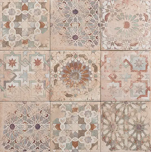 Oriental Style Tiles (Moroccan, Arabic, Chinese, Japanese) Fondant