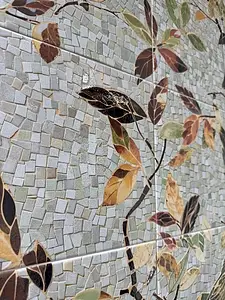 Panel, Color multicolor, Glazed porcelain stoneware, 120x120 cm, Finish matte