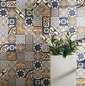 Victorian Ceramic Tiles produced by Mainzu Ceramica, Style victorian,patchwork, 