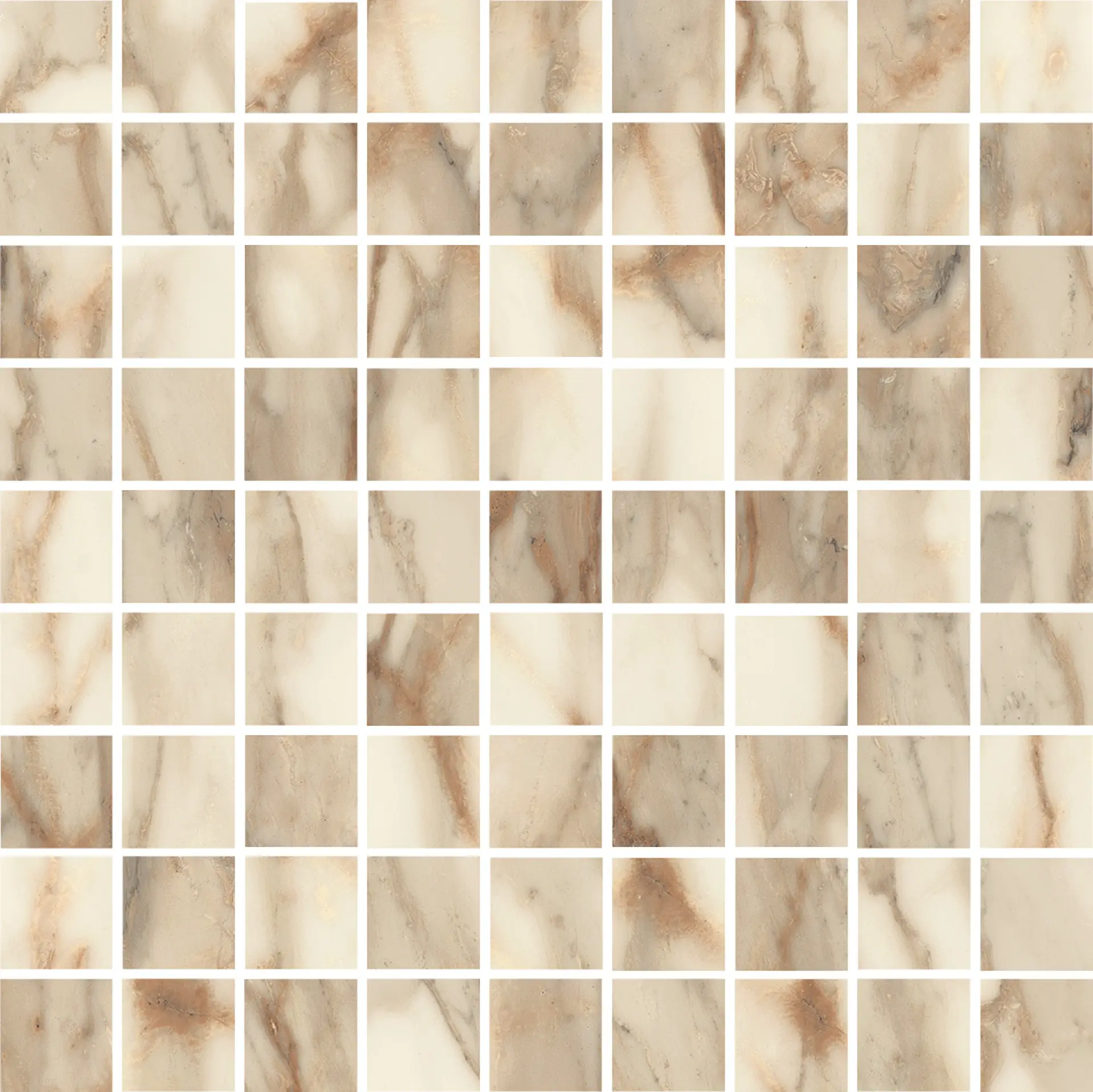 MEYG_AllmarbleCalacattaVenaVecchiaMosaico Marazzi Allmarble