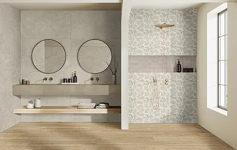 Background tile, Effect wood, Color brown, Unglazed porcelain stoneware, 20x120 cm, Finish matte