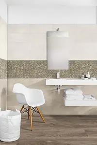 Background tile, Effect concrete, Color beige, Ceramics, 20x50 cm, Finish matte