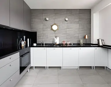 Background tile, Effect concrete, Color grey, Ceramics, 20x50 cm, Finish matte