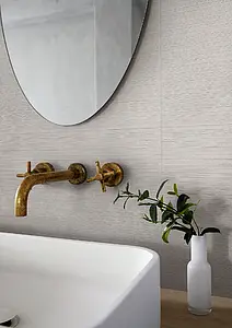 Background tile, Effect concrete, Color beige,white, Unglazed porcelain stoneware, 60x120 cm, Finish antislip
