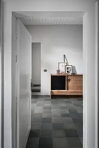 Фоновая плитка, Фактура под бетон, Цвет серый, Неглазурованный керамогранит, 20x20 см, Поверхность противоскользящая