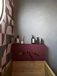 Taustalaatta, Väri erivärinen, Tyyli patchwork, Keramiikka, 40x120 cm, Pinta matta