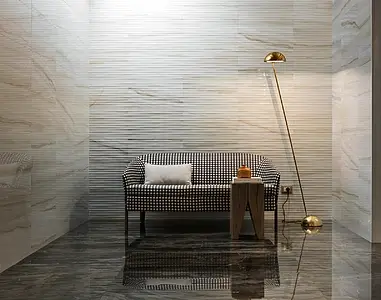 Background tile, Color beige, Ceramics, 30x60 cm, Finish glossy