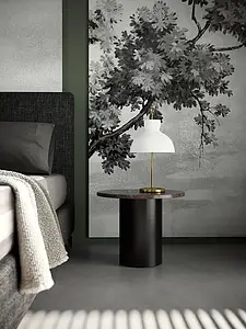 Background tile, Effect resin, Color grey, Unglazed porcelain stoneware, 120x278 cm, Finish Honed