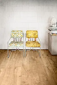 Bakgrunnsflis, Farge hvit, Stil zellige, Glasert porselenssteintøy, 6x24 cm, Overflate glanset