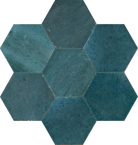 Marazzi, Lume, MFFF_Lume Esagona Blue