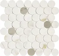 M8FU_MagnificaCalacattaGoldMosaicoCircle Marazzi Magnifica