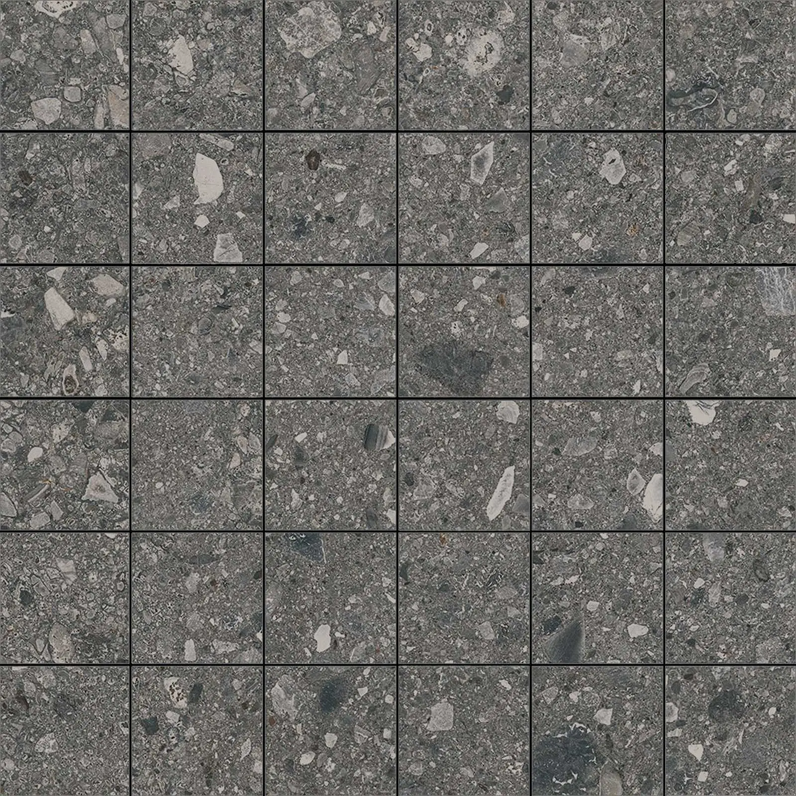 M0NP_CeppoDiGreMosaicoAntracite Marazzi Mystone Ceppo di Gré