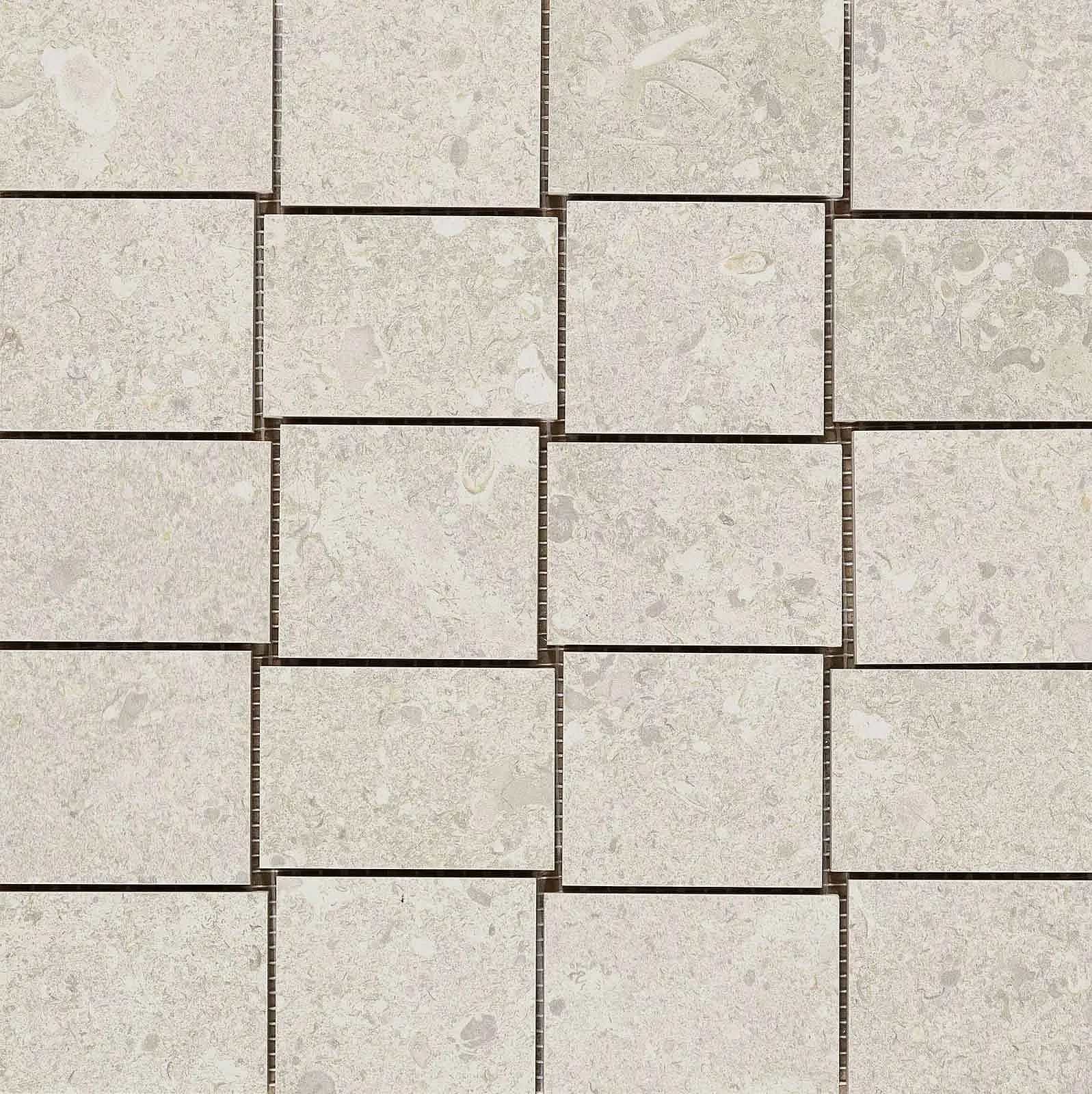 MLWA_MlwaGrisFleuryMosaicoBianco Marazzi Mystone Gris Fleury