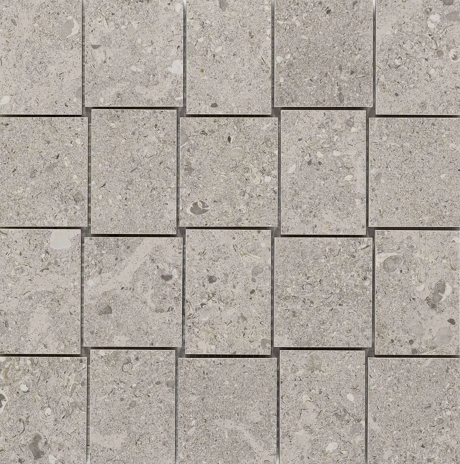 MLWC_MlwcGrisFleuryMosaicoTaupe Marazzi Mystone Gris Fleury