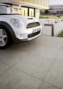 Background tile, Effect other stones, Color grey, Unglazed porcelain stoneware, 60x60 cm, Finish antislip