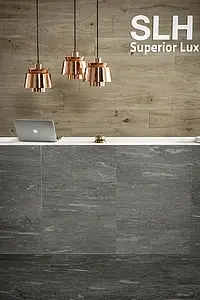 Background tile, Effect stone,quartzite, Color grey, Unglazed porcelain stoneware, 30x60 cm, Finish antislip