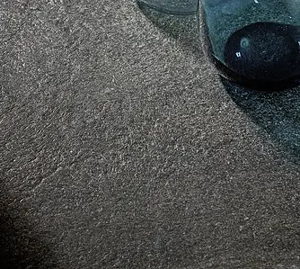 Hintergrundfliesen, Optik stein,quarzit, Farbe schwarze, Unglasiertes Feinsteinzeug, 60x60 cm, Oberfläche rutschfeste