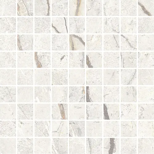 Marazzi, Mystone Silver Root, MPNK_MystoneSilverRootWhiteMosaico