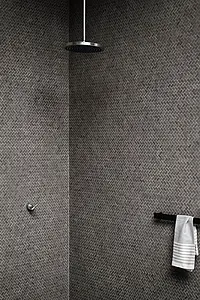 Mosaïque, Effet béton, Teinte grise, Grès cérame émaillé, 30x30 cm, Surface antidérapante