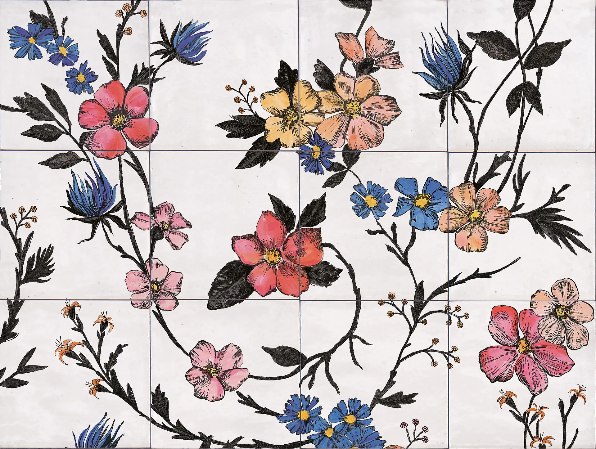 M9E6_RiceDecoroGardenBBiancoLux Marazzi Rice