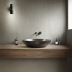 Background tile, Effect other stones, Color grey, Ceramics, 30x90 cm, Finish matte