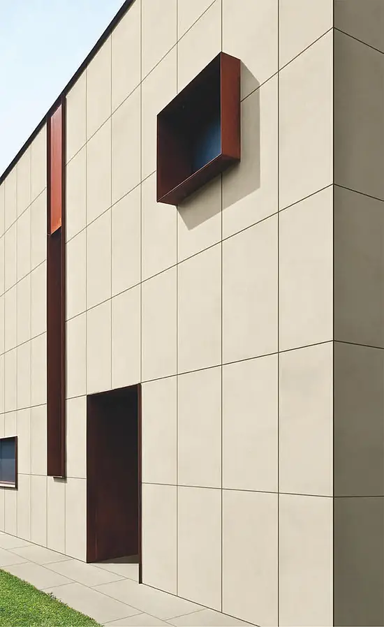 Background tile, Effect concrete, Color beige, Unglazed porcelain stoneware, 60x120 cm, Finish antislip