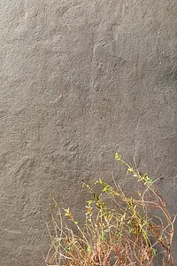 Azulejo de fundo, Efeito terracota,cimento, Cor cinzento, Grés porcelânico não vidrado, 75x150 cm, Superfície antiderrapante