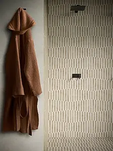 Mosaic tile, Effect terracotta,concrete, Color grey, Unglazed porcelain stoneware, 20x34 cm, Finish antislip
