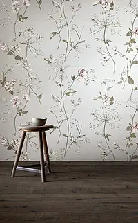 Background tile, Color white, Ceramics, 60x180 cm, Finish Honed
