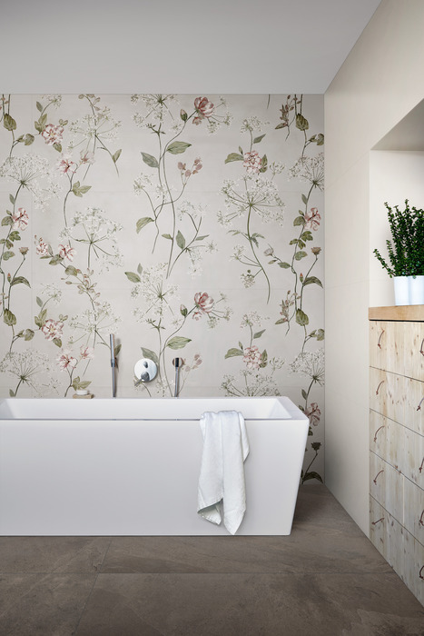 Tile Marazzi White Deco