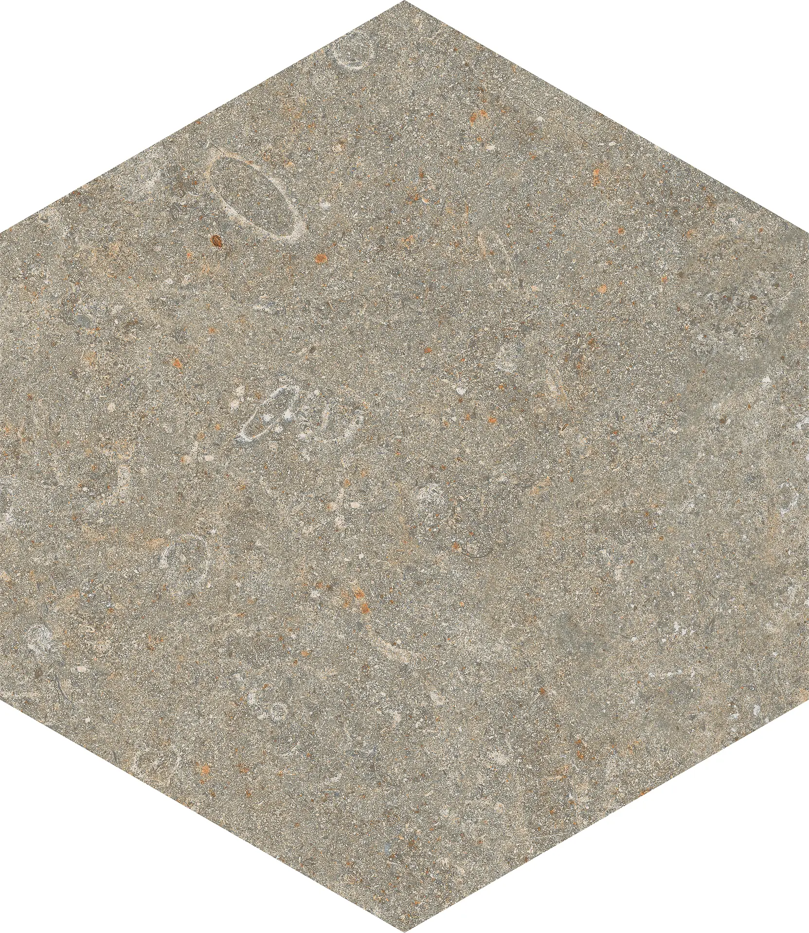 Gray tiles, limestone effect, hexagon 22x25 (Italy). Reviews