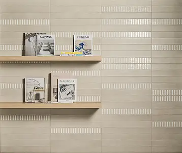Grundflise, Effekt terrakotta,beton, Farve grå, Uglaseret porcelænsstentøj, 7.5x60 cm, Overflade skridsikker