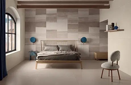 Background tile, Color grey, Unglazed porcelain stoneware, 120x120 cm, Finish antislip