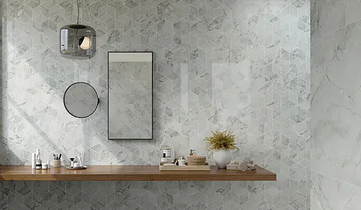 Background tile, Effect other marbles, Color grey, Glazed porcelain stoneware, 120x120 cm, Finish polished