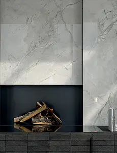 Background tile, Effect other marbles, Color grey, Glazed porcelain stoneware, 120x278 cm, Finish polished