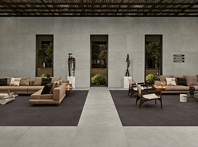 Linea Magnetic Porcelain Tiles produced by Margres Ceramic Style, Stone, concrete effect