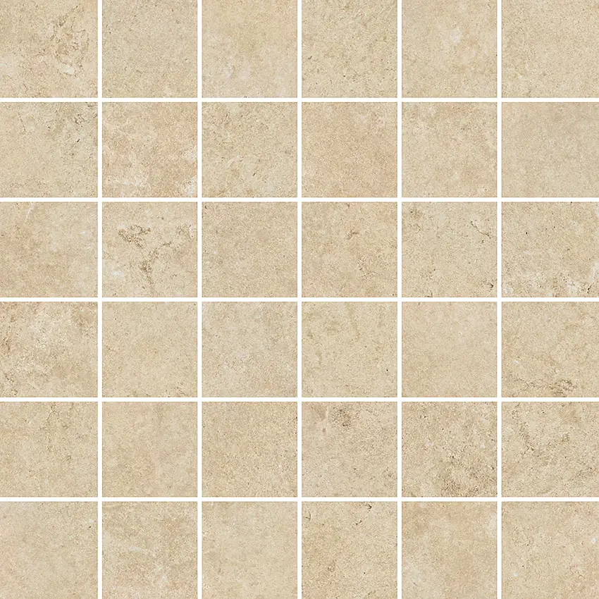 B25M33PS2A_PureStoneMosaic5X5BeigeA Margres Pure Stone