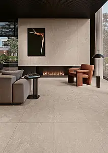 Background tile, Effect slate, Color beige, Unglazed porcelain stoneware, 60x120 cm, Finish antislip