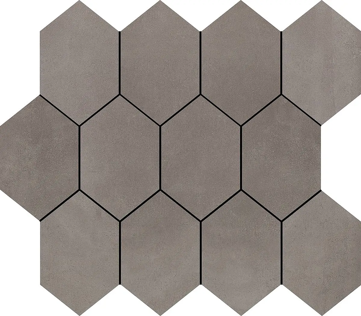 B25MH2427TL4BF_MosaicHexagonToolGrey Margres Tool