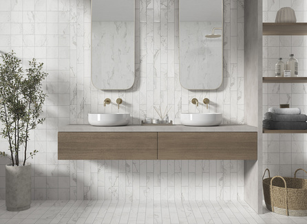 Tile Mayolica Omega