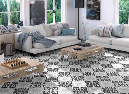 Tile Mayolica Zier
